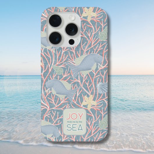 Joy Finds Me By The Sea – Boho Beach  iPhone Hülle