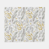 Joy Fir Twigs Fleecedecke (Vorderseite (Horizontal))