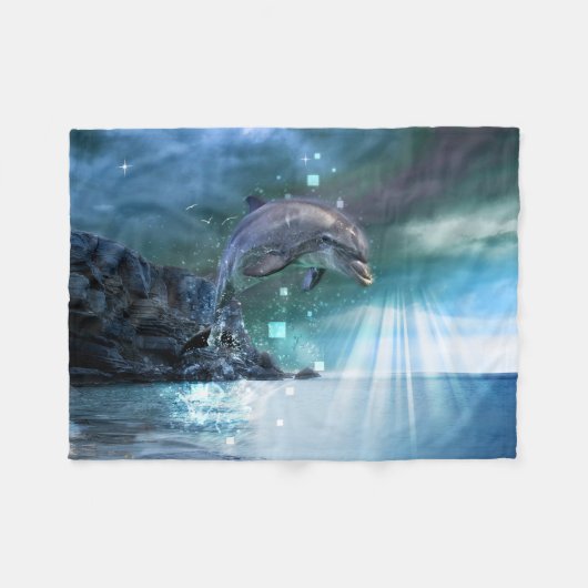 JOY - Fleece Blanket (Vorderseite (Horizontal))