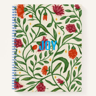 JOY Floral Notebook Notizblock