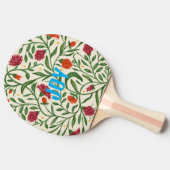 JOY Floral Ping Pong Paddle Tischtennis Schläger (Seitenansicht)