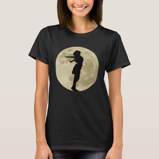 Joy for life full moon positive radiance optimism T-Shirt (Vorderseite)