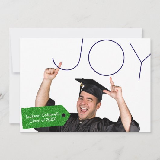 Joy Foto - Ankündigung von Abschlüssen (Vorderseite)