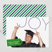 Joy Foto - Ankündigung von Abschlüssen (Vorne/Hinten)