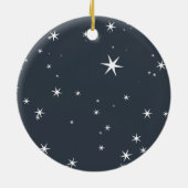 Joy Foto Custom Christmas Ornament (Hinten)