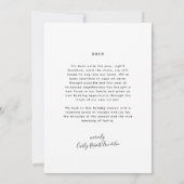 Joy Found US Arched Foto Holiday Card (Rückseite)