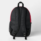 Joy Fried Chicken Fun Backpack Bedruckter Rucksack (Rückseite)