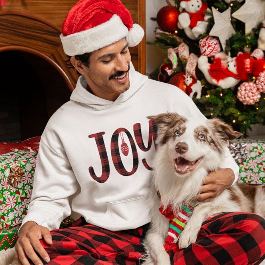 JOY, Frohe Weihnachten Hoodie