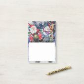 Joy - Frohe Weihnachten Post-it Klebezettel (Auf Schreibtisch)