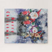 Joy - Frohe Weihnachten Puzzle (Horizontal)