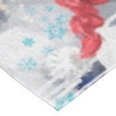 Joy - Frohe Weihnachten Tischdecke (Schrägansicht)