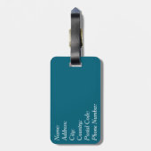 Joy Gepäckanhänger (Rückseite vertikal)