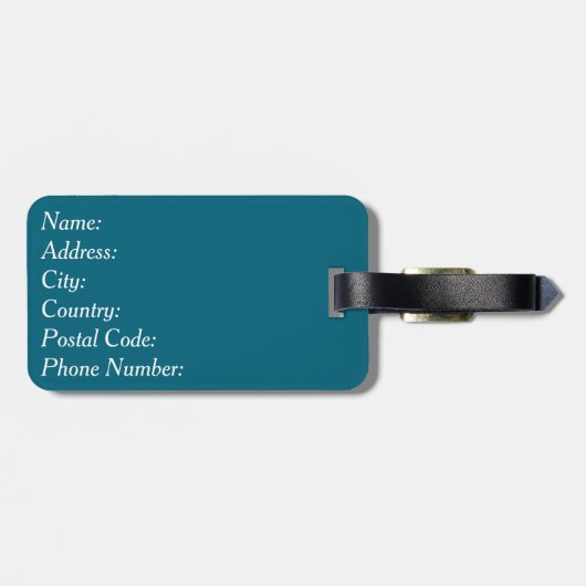 Joy Gepäckanhänger (Rückseite horizontal)