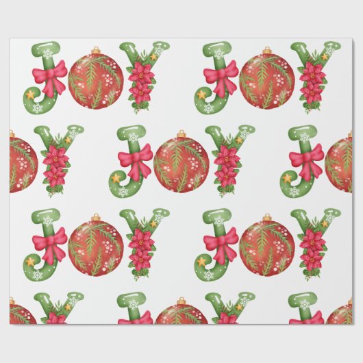 Joy Geschenkpapier (Flach)