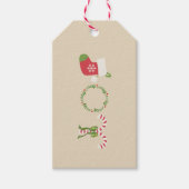 Joy Gift Tag Geschenkanhänger (Vorderseite)