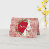 Joy Gnomes Holiday Weihnachten Karte (Gelbe Blume)