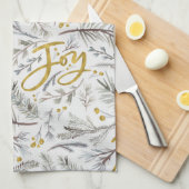 Joy Gold Glitzer Geschirrtuch (Viertel Falte)