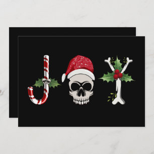 Joy Gothic Weihnachtskarte Feiertagskarte
