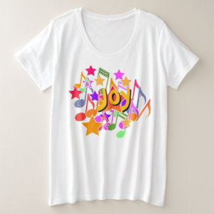 Joy Große Größe T-Shirt