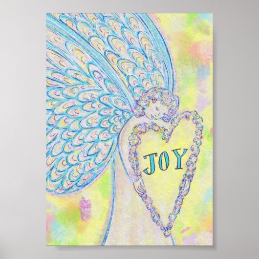 Joy Guardian Angel Poster Art Prints (Vorne)