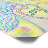 Joy Guardian Angel Poster Art Prints (Ecke)