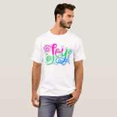 Joy Hand Lettering Polysexual Poly T-Shirt (Vorne ganz)