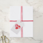 Joy Heart Holiday Tags Geschenkanhänger (Mit Garn)