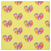 Joy Hearts Rainbow Material Stoff (Muster)