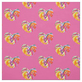 Joy Hearts Rainbow Material Stoff (Muster)