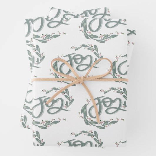 Joy Holiday Paper Geschenkpapier Set (Beispiel)