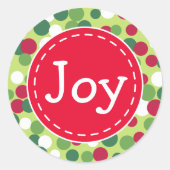 Joy Holiday Stickers (Vorderseite)