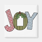 JOY Holiday Tshirts und Geschenke Magnet (Vorne)
