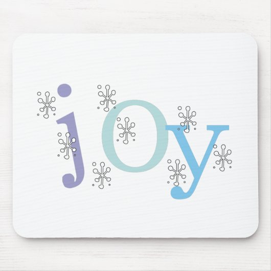 JOY Holiday Tshirts und Geschenke Mousepad (Vorne)