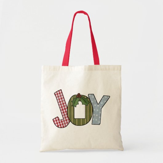 JOY Holiday Tshirts und Geschenke Tragetasche (Vorne)