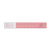 Joy Homemade Christmas Envelope Wrap rund um Label (Person)