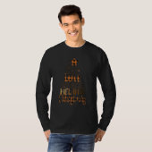 Joy Hope Love Peace Melanin Christmas Tree Retro T-Shirt (Vorne ganz)