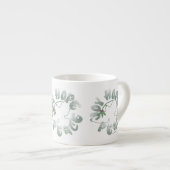 Joy Hope Peace Dove Holiday Espresso Tasse (Vorderseite Rechts)