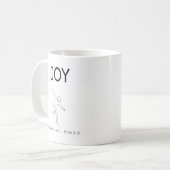 Joy - I am with you always Kaffeetasse (Vorderseite Links)