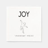 Joy - I am with you always Serviette (Vorderseite)