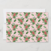 Joy Imitats Gold Script Feiertagskarte (Rückseite)