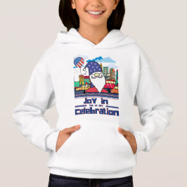 Joy in 4th of July Celebration Hoodie
