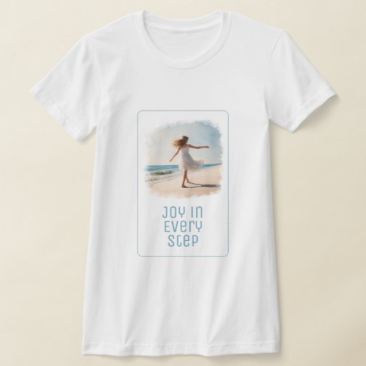 "Joy in Every Step" T-Shirt (Ablage )