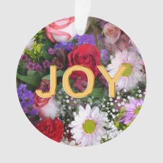 Joy in Gold auf Bouquet Ornament