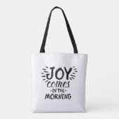Joy in the Morning Christlich Quotes About Joy God Tasche (Rückseite)
