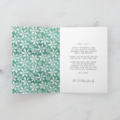 Joy Inspirational Christmas Family Foto Feiertagskarte (Innenseite)