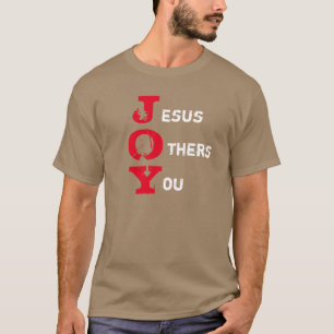 JOY Jesus anderen, die du es individualisiert hast T-Shirt