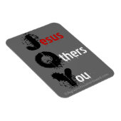 JOY Jesus Others You Magnet (Rechte Seite)