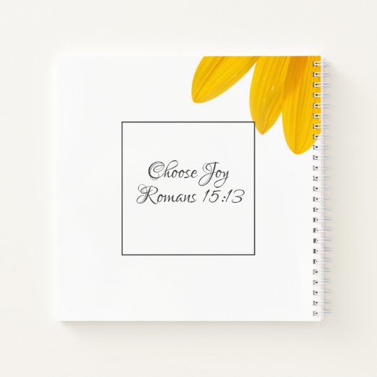 Joy Journal Notebook Notizblock (Rückseite)