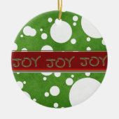 JOY-JOY-JOY-Foto Weihnachtsschmuck Template (Vorne)