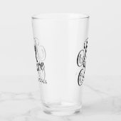 Joy Juice | Script Adult Alkohol Spaß mit Name Glas (Rechts)